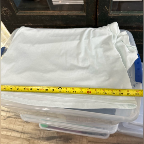 Athleta NWOT Mint Green Medium Short Sleeve Tee Shirt Workout Running Medium - Picture 15 of 16